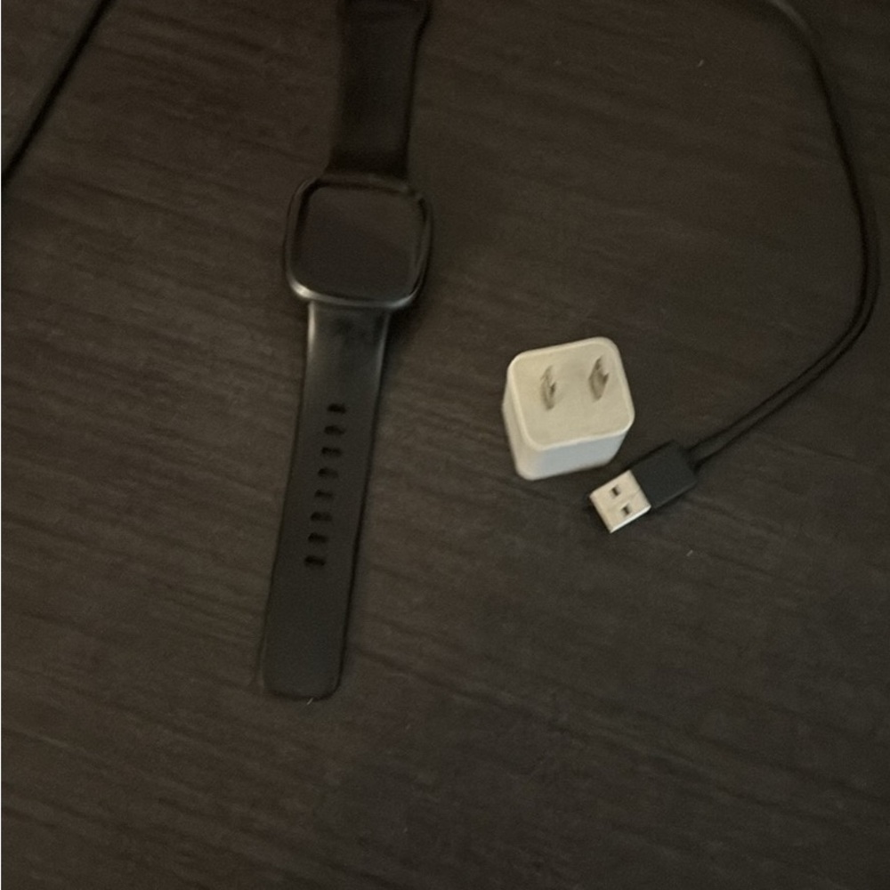 Fitbit sense 2 Smartwatch with Black Band and Charger